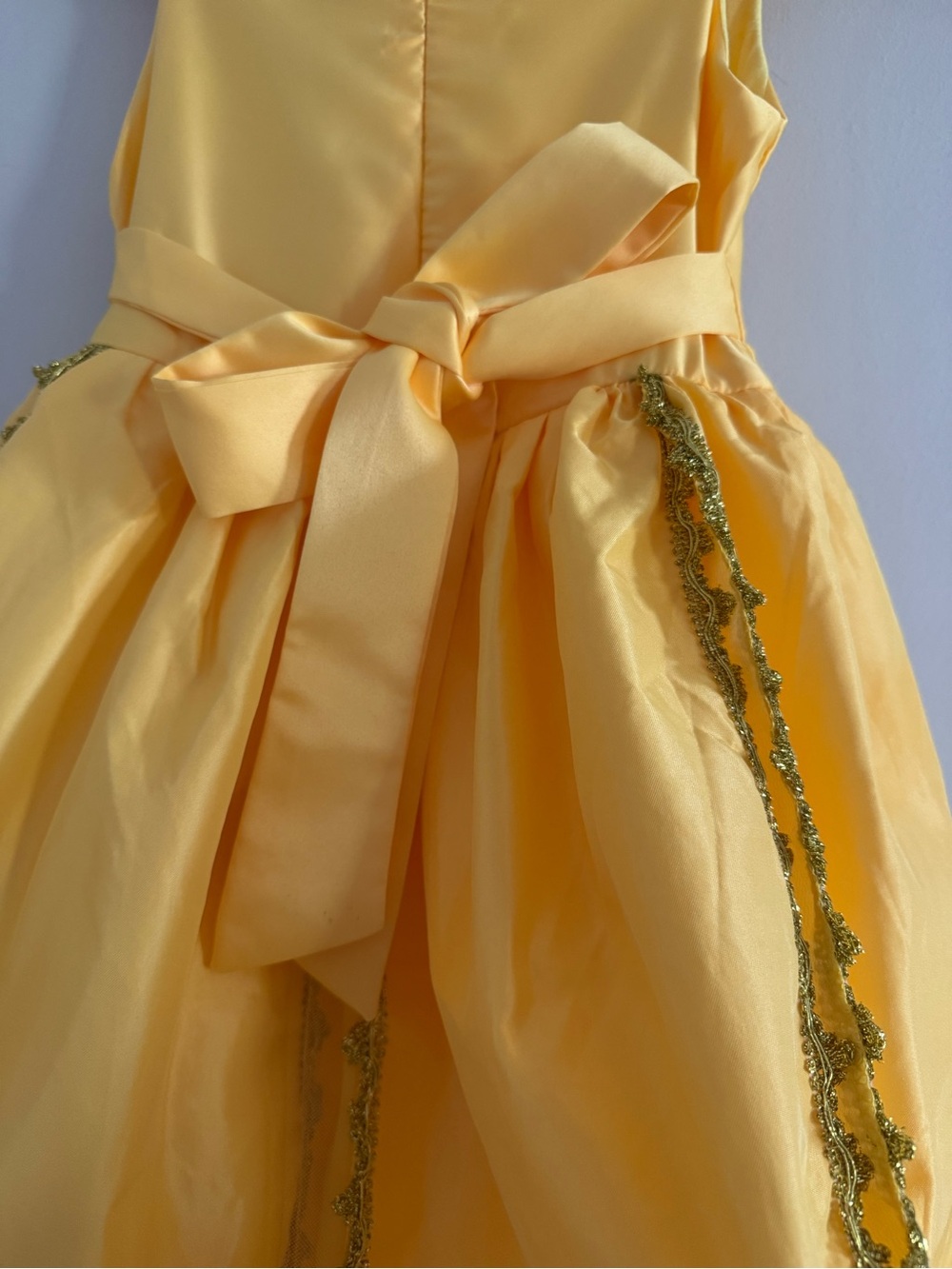 Princess Belle Yellow Dress Kids Size 10–12 150 cm - Picture 6 of 17